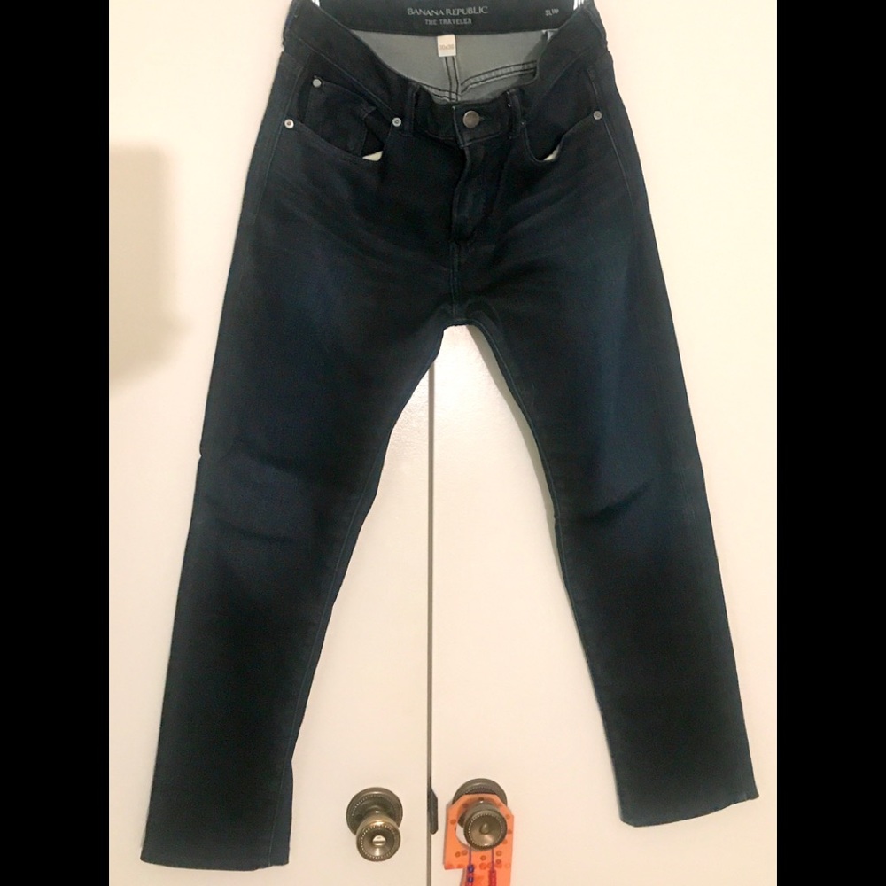 Banana Republic Slim Jeans 30x30 Dark Blue